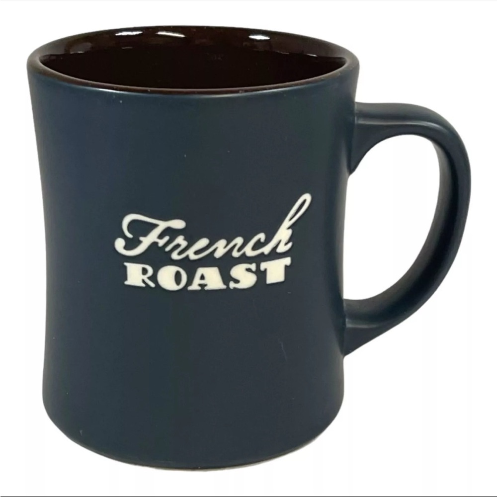 Set of 2- STARBUCKS Blue 2011 French Roast Bone China